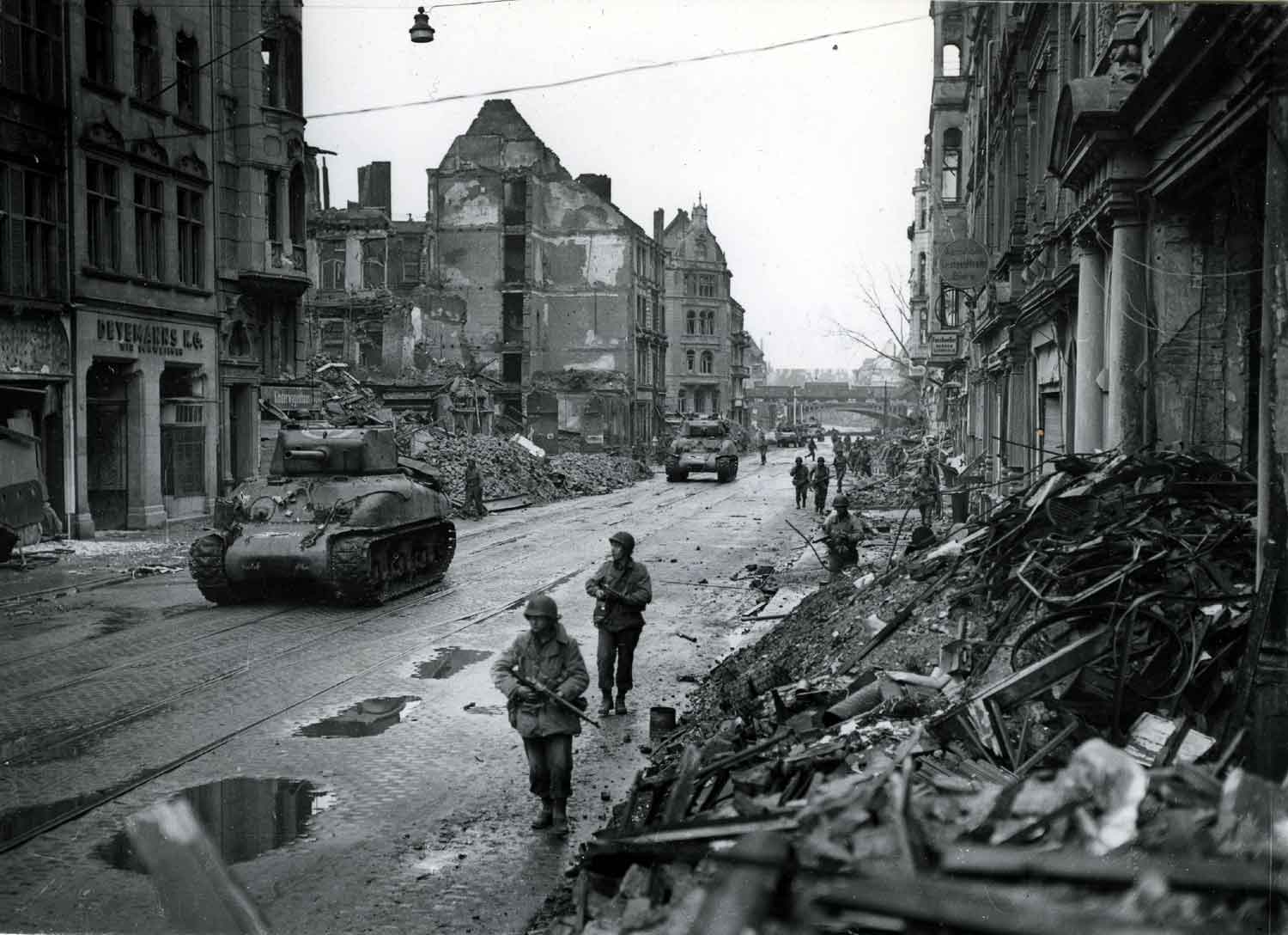 Kriegsenden in Köln Der Einmarsch